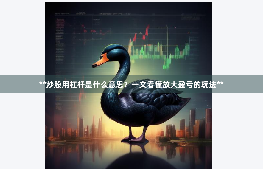 **炒股用杠杆是什么意思？一文看懂放大盈亏的玩法**